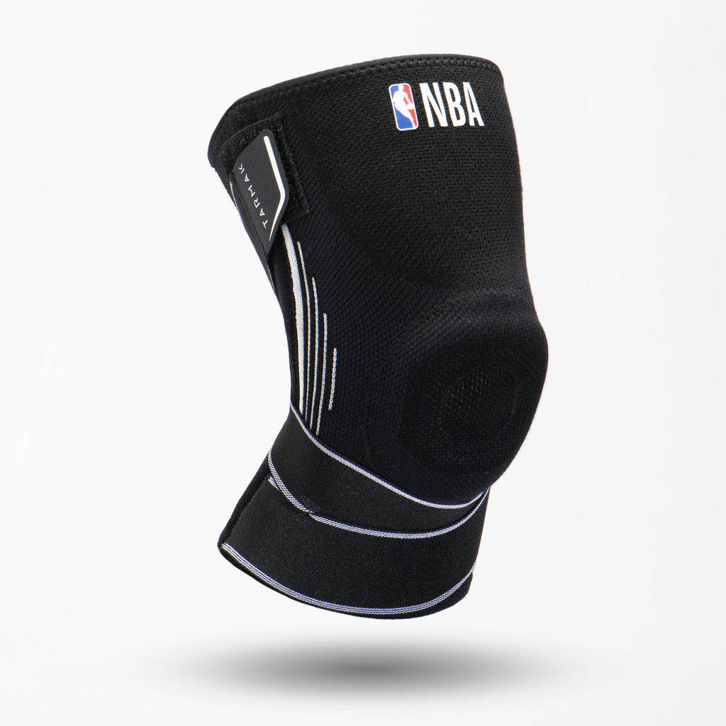 TARMAK - Knee Protector or Supporter Cap with Non Slip Tech, NBA Licensed, 500 - Black