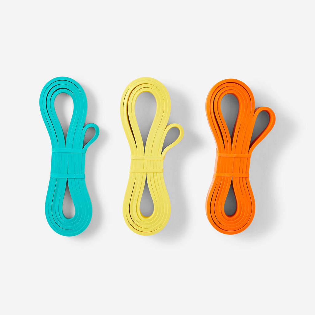 CORENGTH - Elastic Training High Resistance Bands, Set of 3 -15, 25 and 35kg