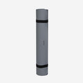 Yoga Mat 4mm Thick, Lightweight Foam, 172 x 58 cm for Beginners - Grey
