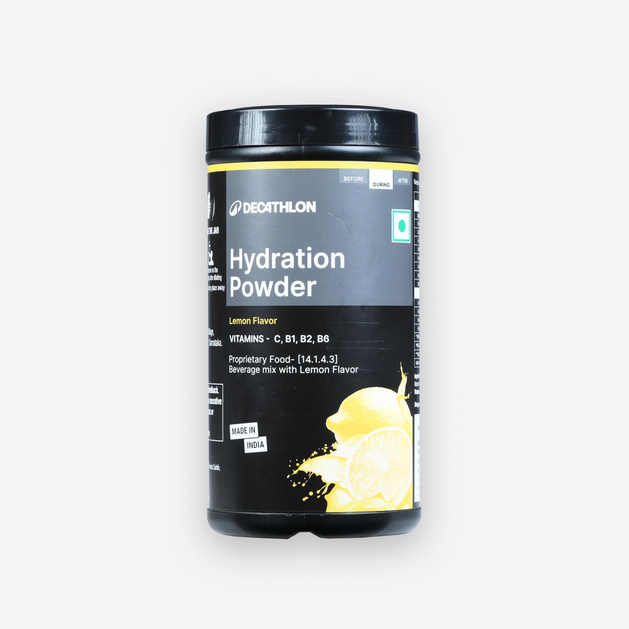 DECATHLON - Hydration Powder 500gm - Peach/Lemon